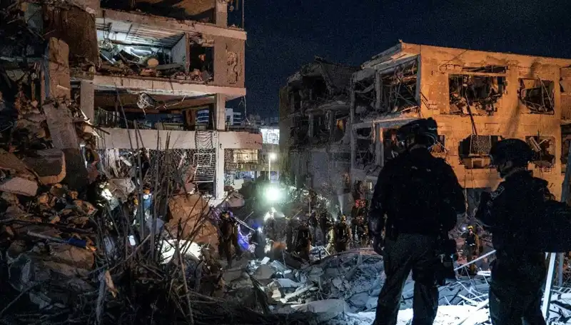 İran'ın İsrail Üzerine Saldırısında Yıkılacak 22 Bina Açıklandı
