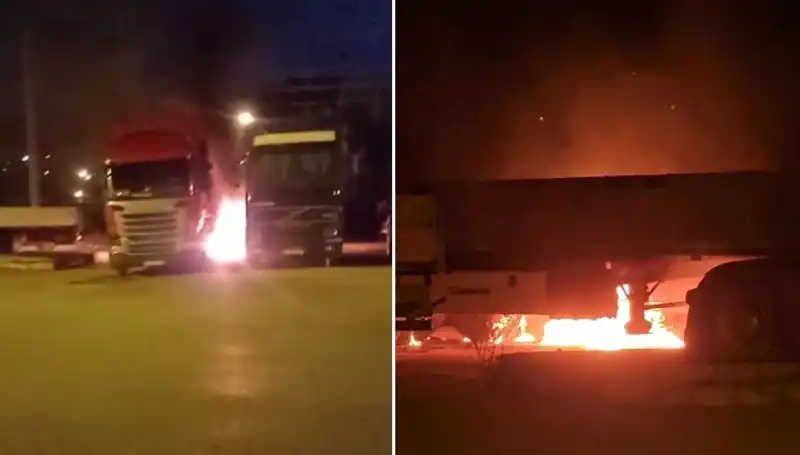 Park Halindeki Tırları Ateşe Verenler Yakalandı: Olayın Ardındaki Sebepler Neler?