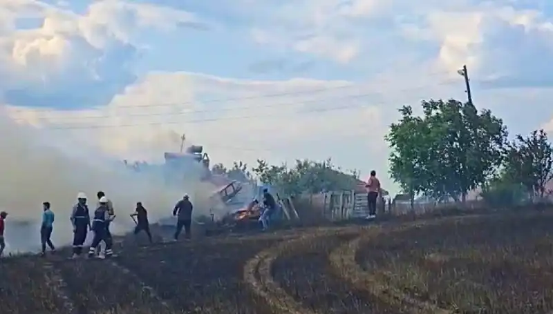 Tarlayı Kundaklayan Şüpheli, 96 Saat Sonra Polisi Düşüren Ayrıntılarıyla Yakalandı