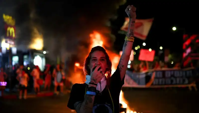 İsrail'de Binyıllık Protestolar: Gazze Savaşı Sonlansın İsyanı