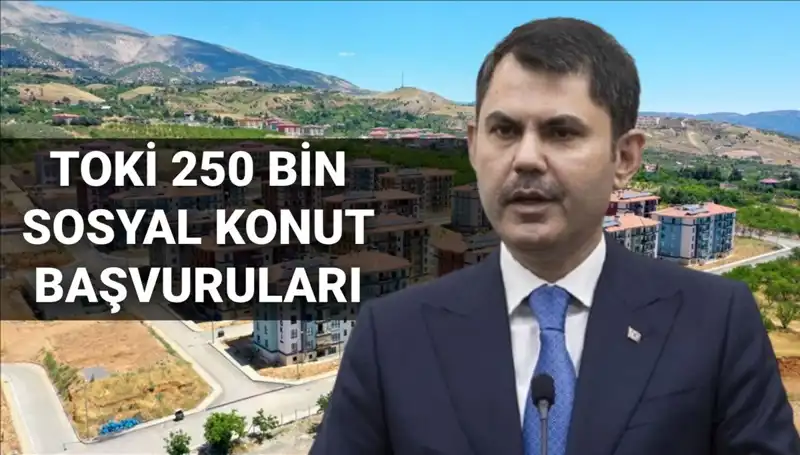 2025'te TOKİ 250 Bin Sosyal Konut Başvuruları İçin Heyecan Verici Tarih Açıklandı