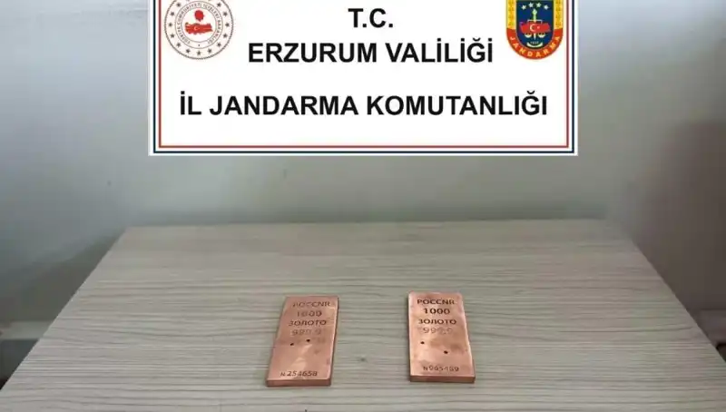 2 Kilo Sahte Külçe Altın Operasyonu: Sahtekarlar Narkotik Ekiplerinin Gözünden Kaçamadı