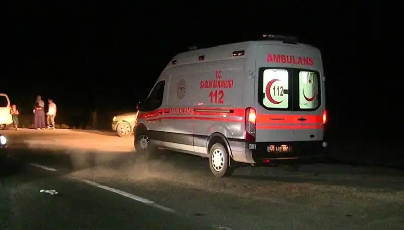 Motosiklet Kazasında Bir Can Gitti, Bir Can Zor Kurtuldu