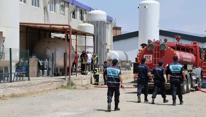 Elazığ'daki Gaz Dolum Tesisinde Şok Edici Patlama: Ayrıntılar Ortaya Çıktı