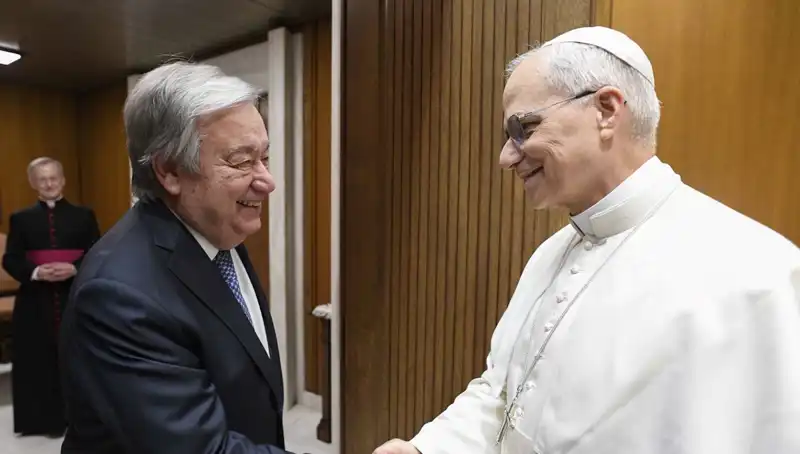 Papa Leo ve Guterres: Barış ve Dayanışma İçin Tarihi Buluşma