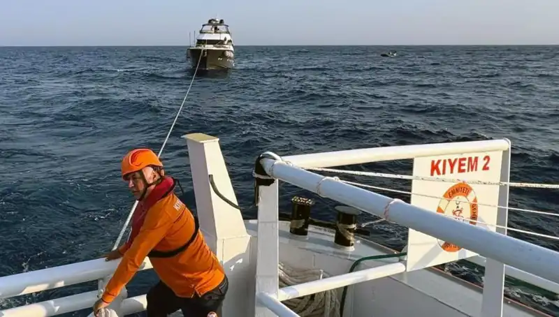 Marmaris Açıklarında Sürüklenen Tekne Kurtarıldı: Dram Doluluk Hikaye