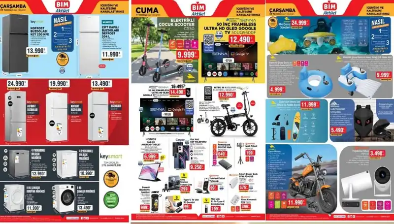 BİM’de 8-11 Temmuz Aktivite İle Dev Alışveriş Fırsatları Sizi Bekliyor!